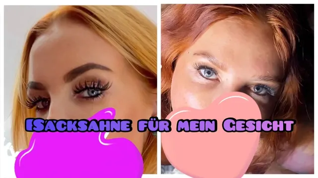 Sacksahne für mein Gesicht
