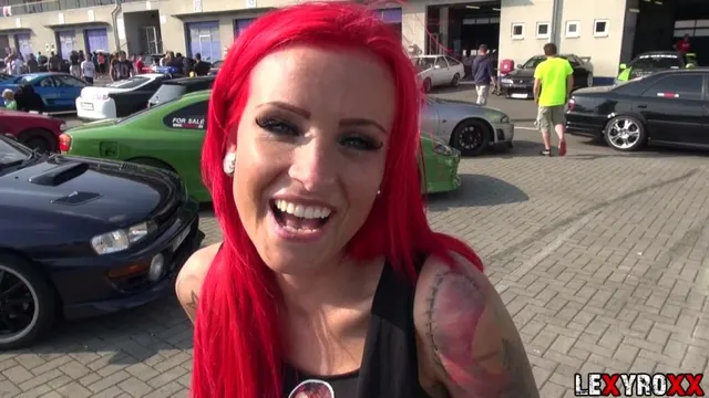 Schneller Fick auf dem Tuningtreffen