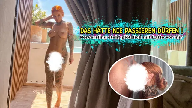 Nackter Fremder im Zimmer, sein fetter Schwanz war zu verführerisch