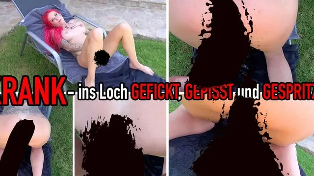 Krank ins Loch gefickt, gepisst und gespritzt